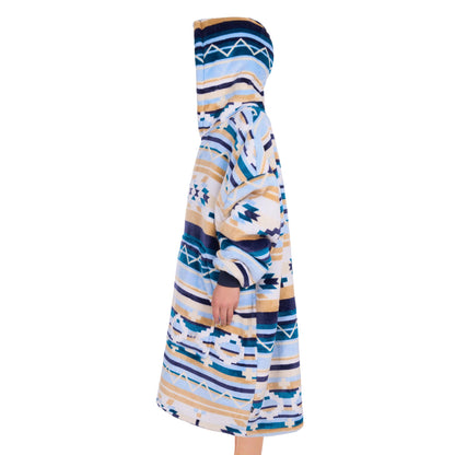 PURE WESTERN KIDS AZTEC SNUGGLE HOODY