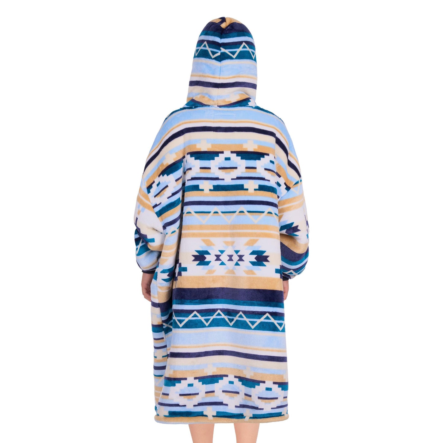 PURE WESTERN KIDS AZTEC SNUGGLE HOODY