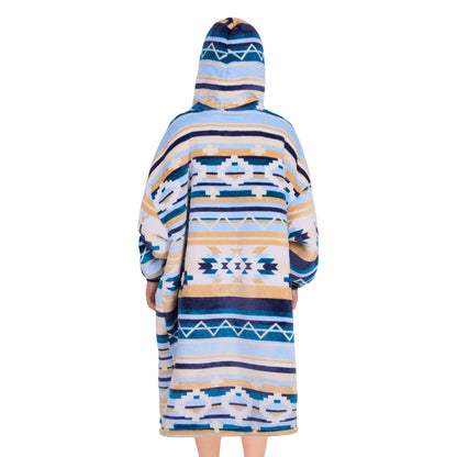 PURE WESTERN KIDS AZTEC SNUGGLE HOODY