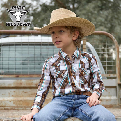 PURE WESTERN KIDS BAJA HAT