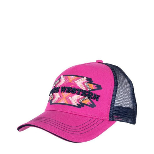 PURE WESTERN KIDS LAYLAH TRUCKER CAP-Ranges Country