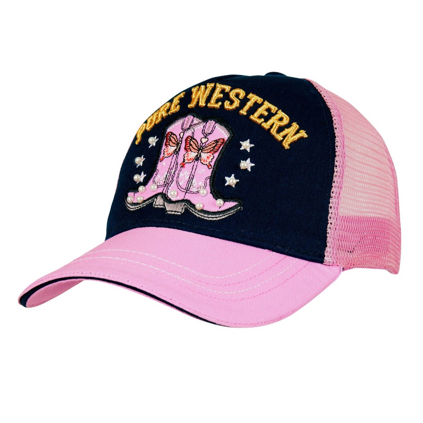 PURE WESTERN KIDS MIMI TRUCKER CAP-Ranges Country