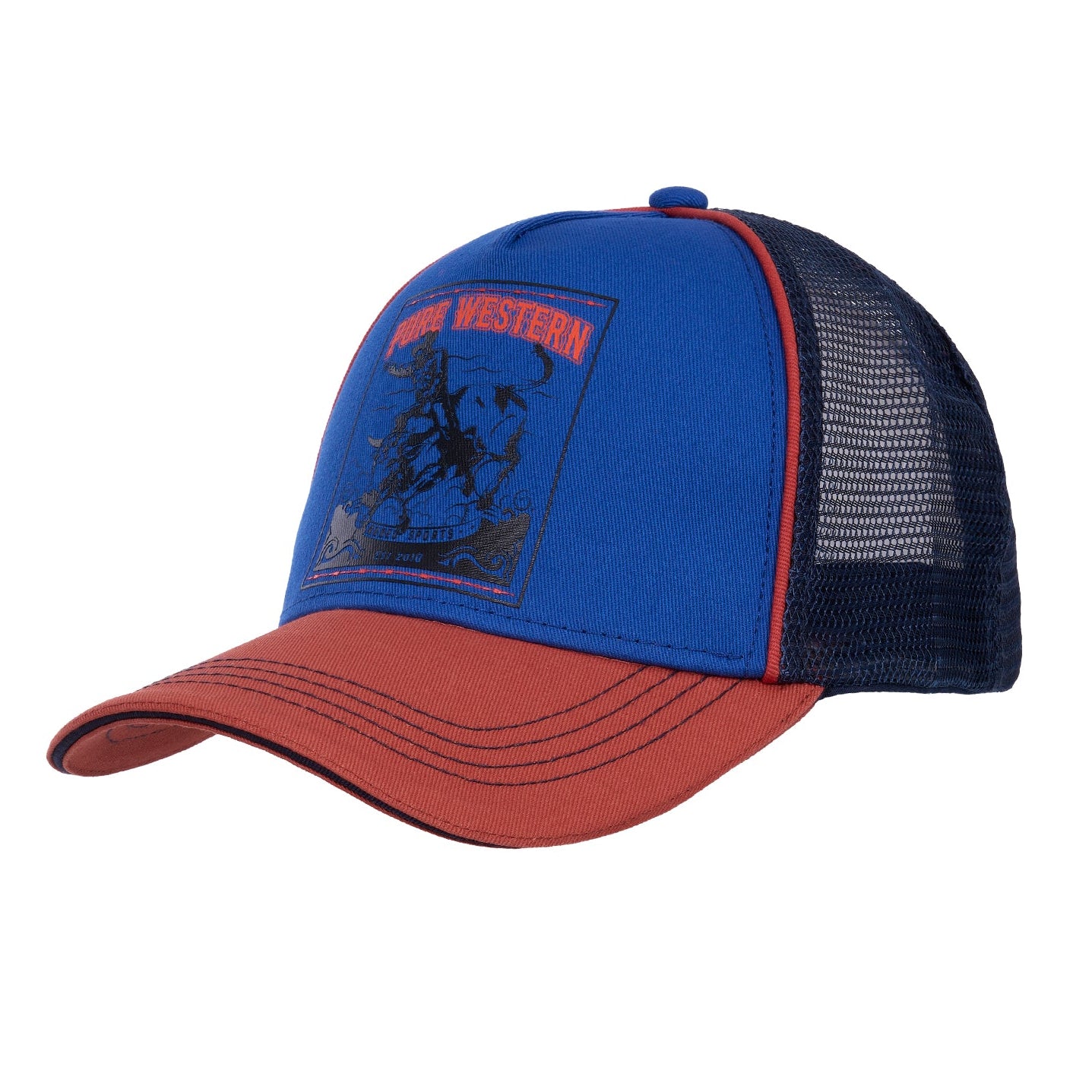PURE WESTERN KIDS RODEO TRUCKER CAP-Ranges Country