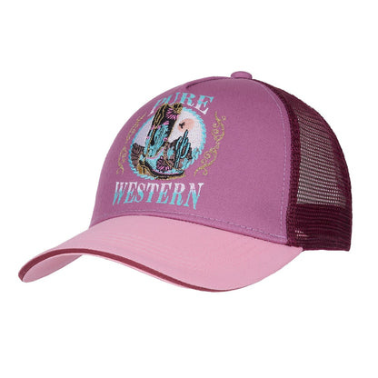 PURE WESTERN KIDS TRINITY TRUCKER CAP