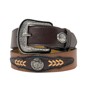 PURE WESTERN KIDS WESLEY BELT-Ranges Country