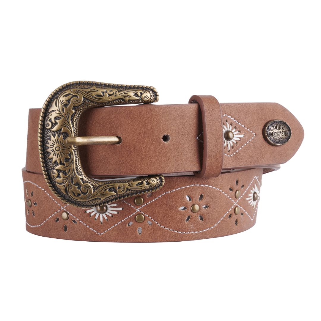 PURE WESTERN LAUREN BELT-Ranges Country