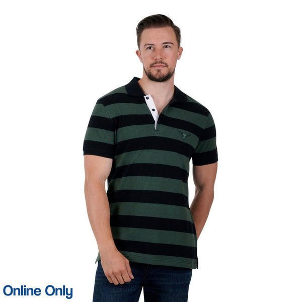 PURE WESTERN MENS ALLINGTON POLO-Ranges Country