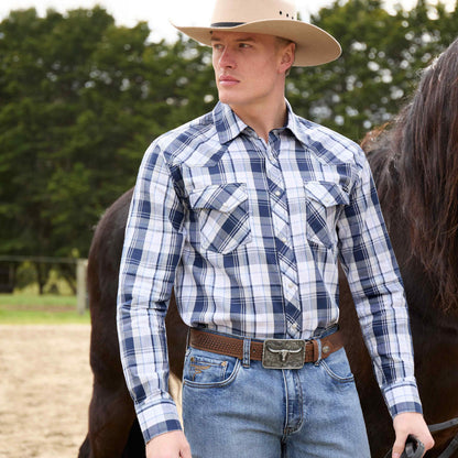 PURE WESTERN MENS BILLY SHIRT
