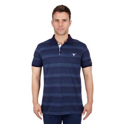 PURE WESTERN MENS CHAD POLO-Ranges Country