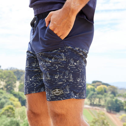 PURE WESTERN MENS DREW BOARDSHORT