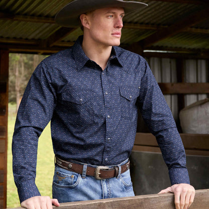 PURE WESTERN MENS MARC SHIRT-Ranges Country
