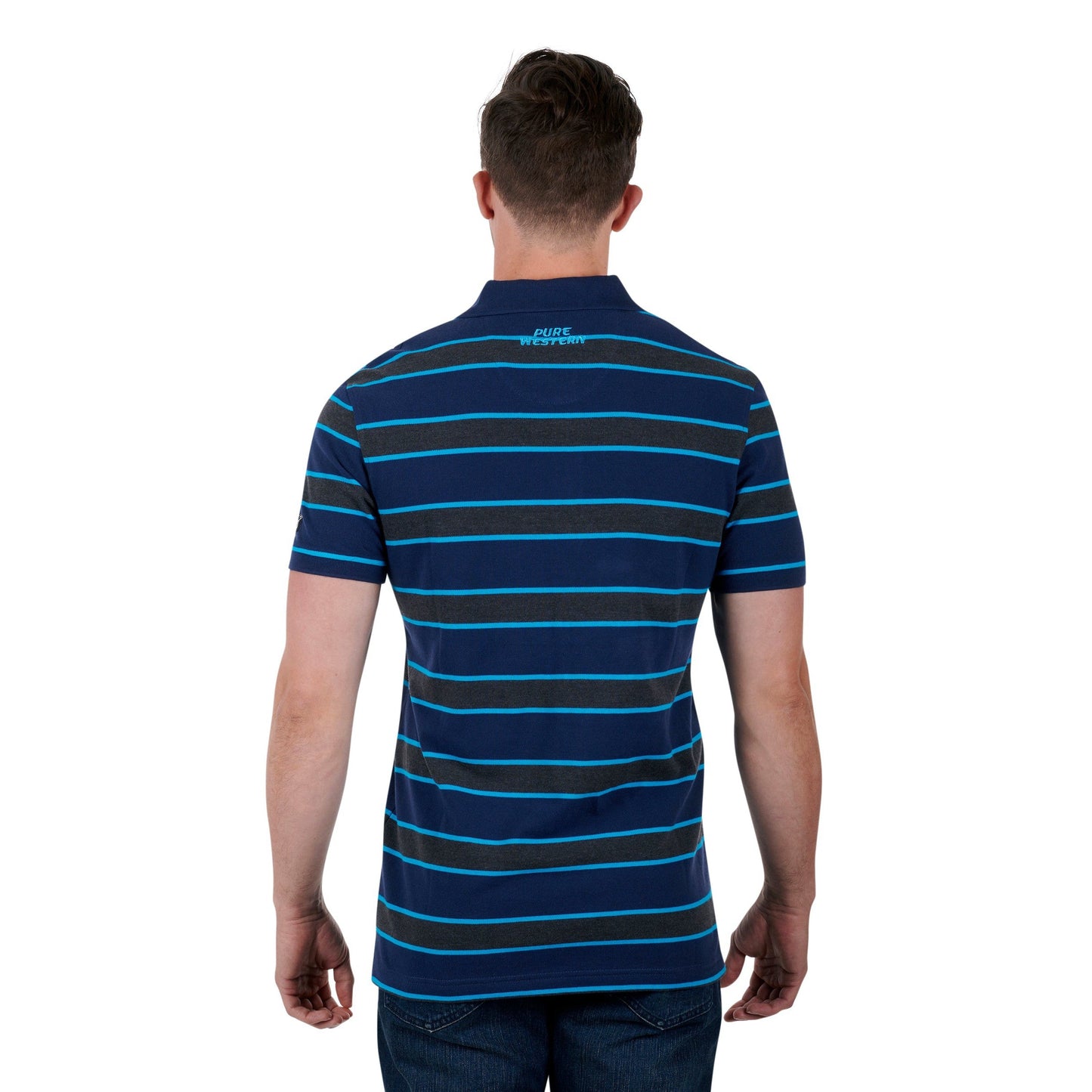 PURE WESTERN MENS PETERS POLO
