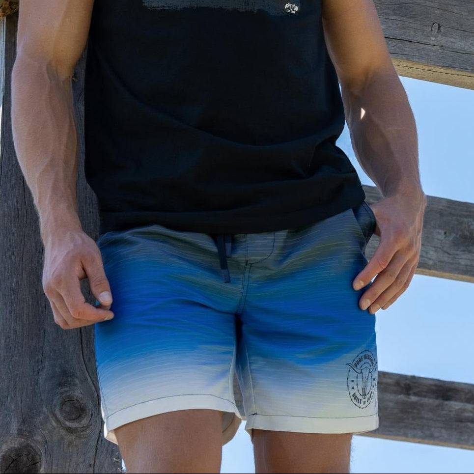 PURE WESTERN MENS PHILLIP BOARDSHORT