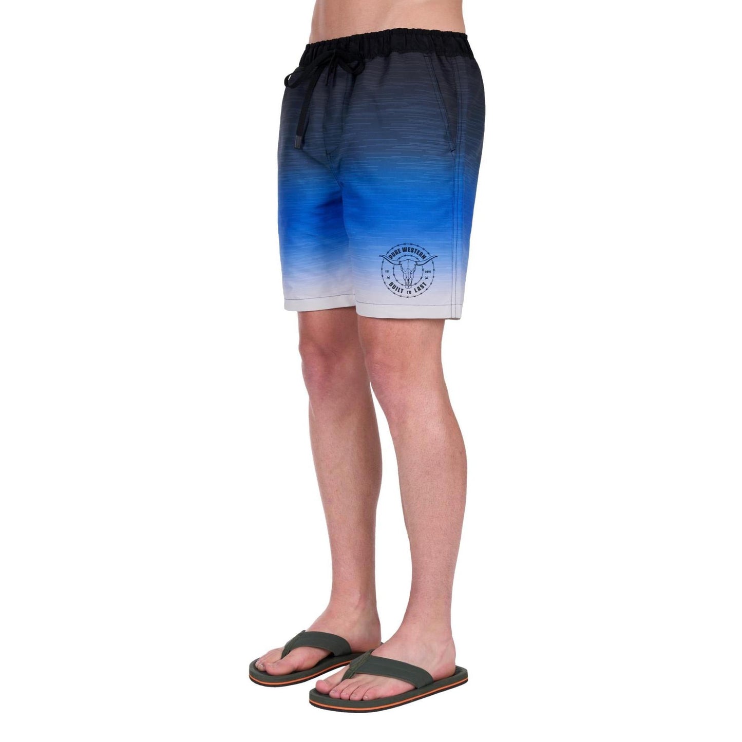 PURE WESTERN MENS PHILLIP BOARDSHORT