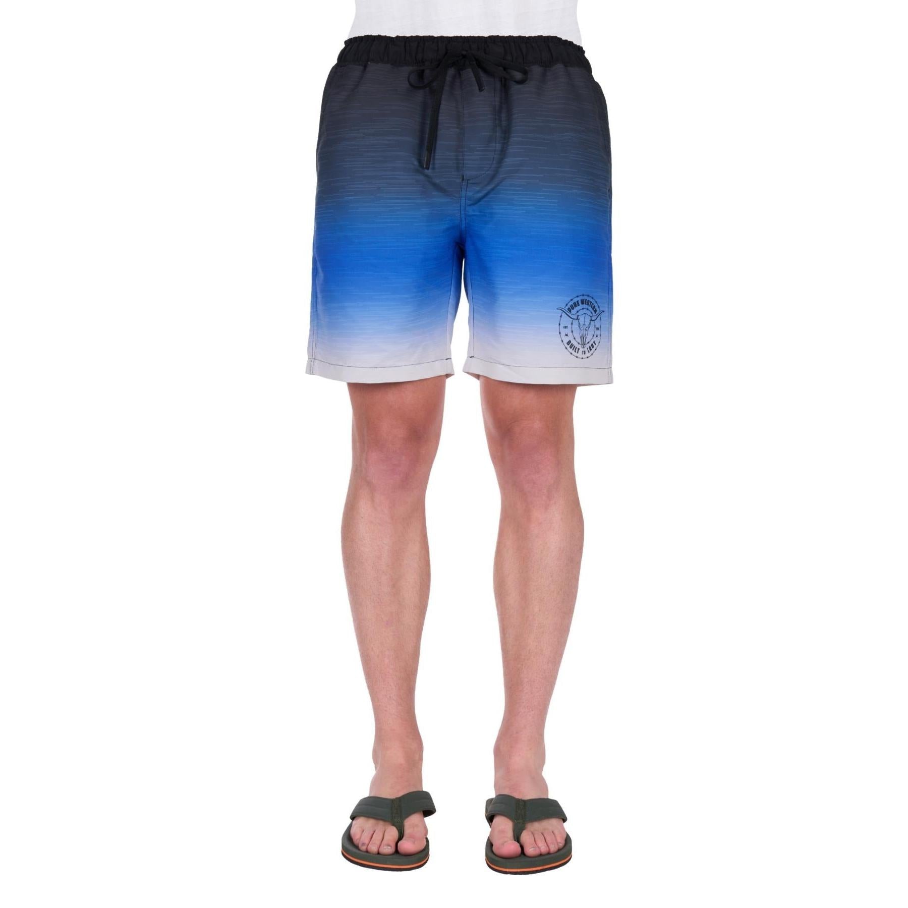 PURE WESTERN MENS PHILLIP BOARDSHORT-Ranges Country