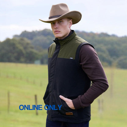 PURE WESTERN MENS RALPH REVERSIBLE VEST