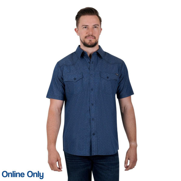 PURE WESTERN MENS STEVE SHIRT-Ranges Country