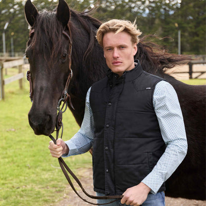 PURE WESTERN MENS TREVOR REVERSIBLE VEST