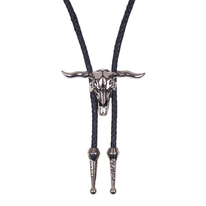 PURE WESTERN STEERHEAD BOLO TIE