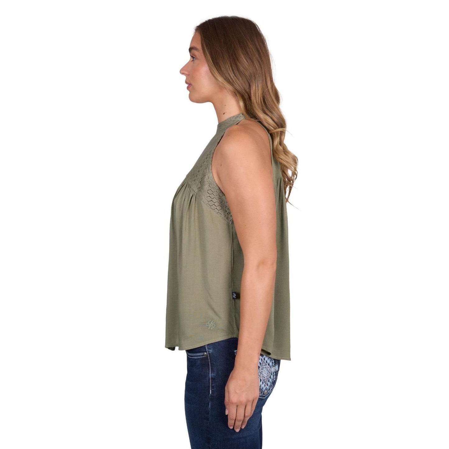 PURE WESTERN WOMENS ABIGAIL BLOUSE