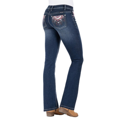 PURE WESTERN WOMENS ADELINE BOOT CUT JEANS
