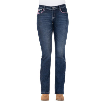 PURE WESTERN WOMENS ADELINE BOOT CUT JEANS