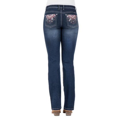 PURE WESTERN WOMENS ADELINE BOOT CUT JEANS-Ranges Country