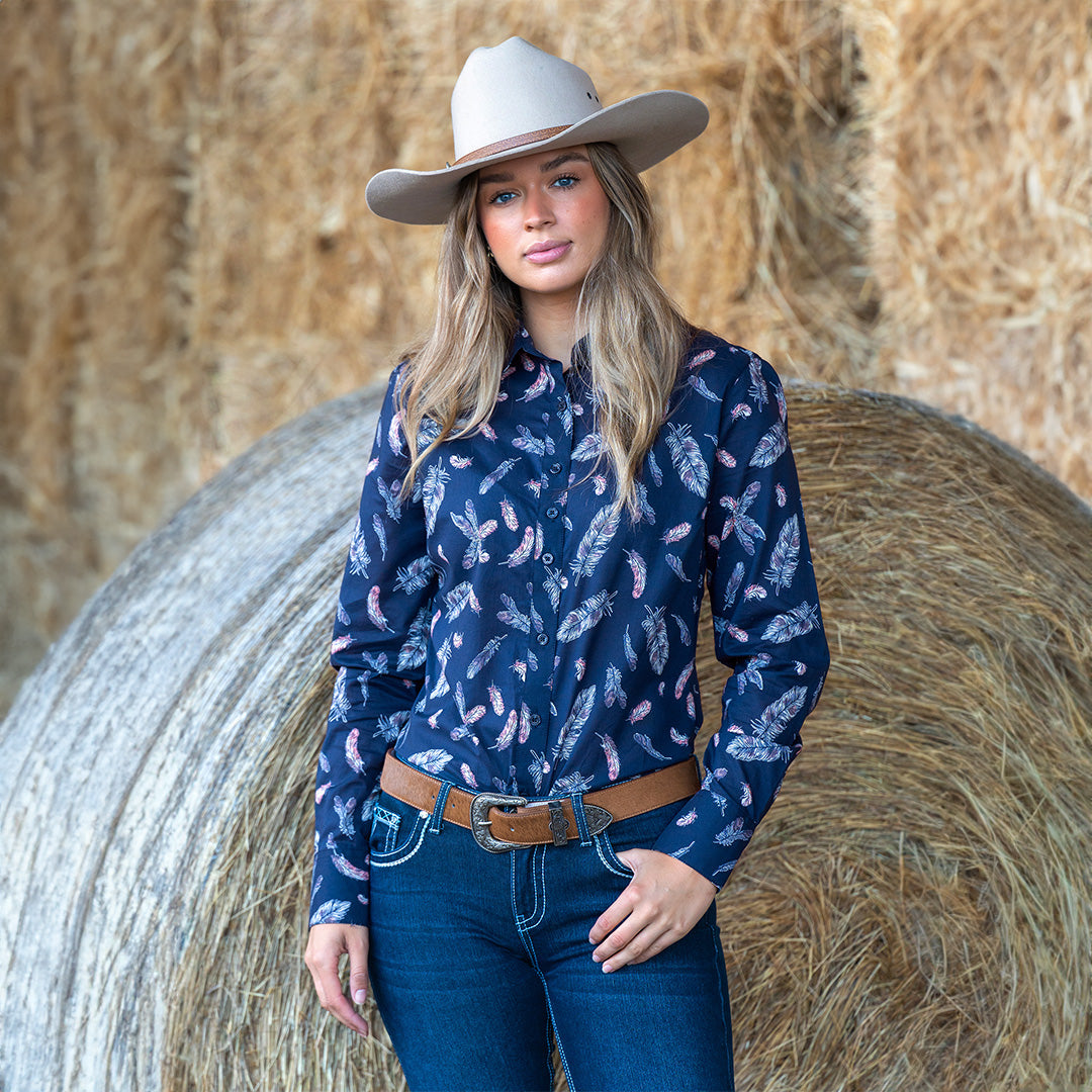 PURE WESTERN WOMENS ALAYA SHIRT