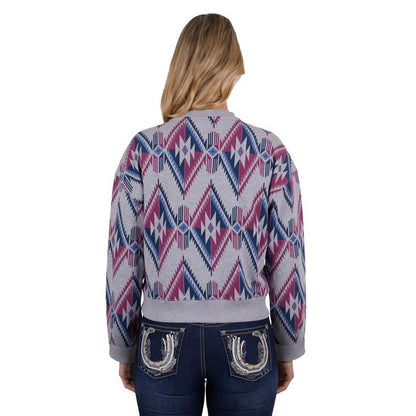 PURE WESTERN WOMENS ALEXIS CREW JUMPER