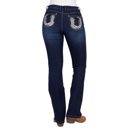 PURE WESTERN WOMENS AZALEE BOOT CUT JEANS