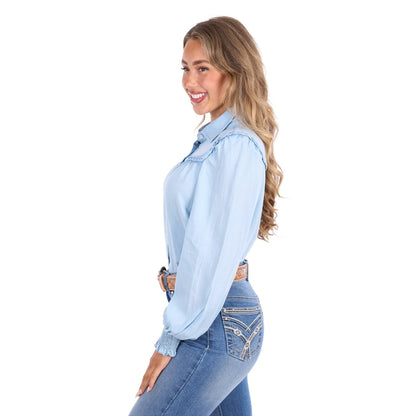 PURE WESTERN WOMENS DANIELA SHIRT