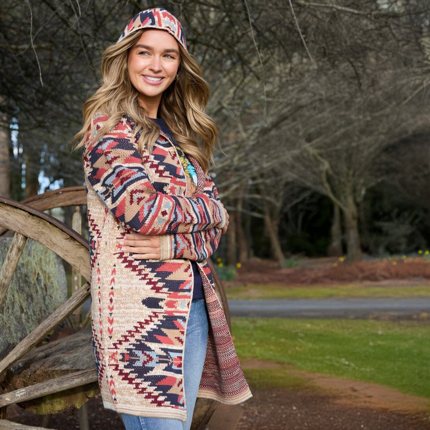 PURE WESTERN WOMENS EDDIE CARDIGAN