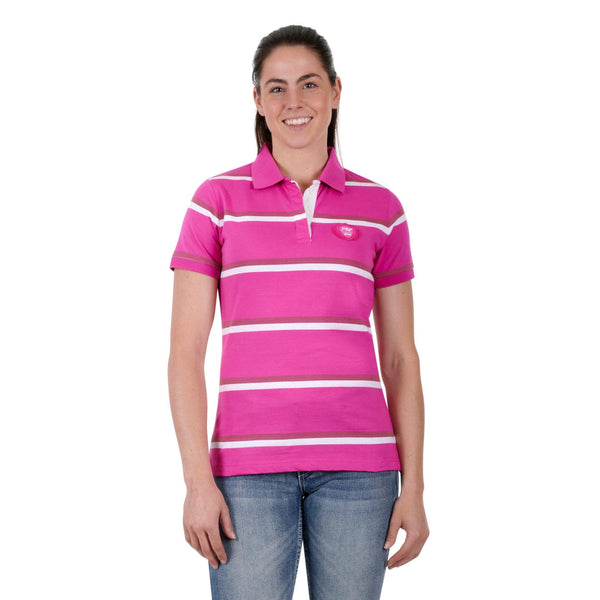 PURE WESTERN WOMENS EMERIE POLO-Ranges Country