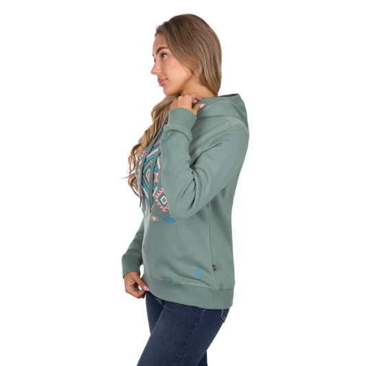 PURE WESTERN WOMENS LIBBIE PULLOVER JUMPER