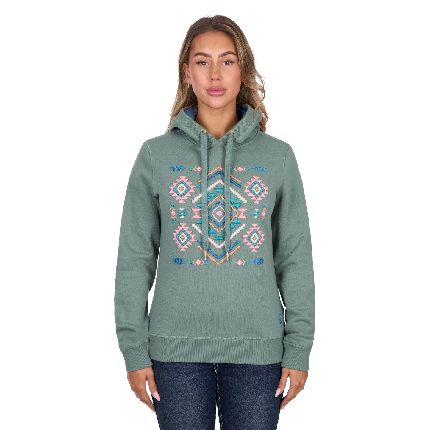 PURE WESTERN WOMENS LIBBIE PULLOVER JUMPER