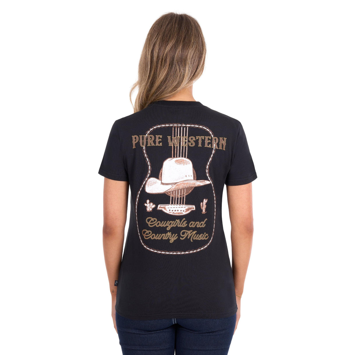 PURE WESTERN WOMENS MISTY TEE