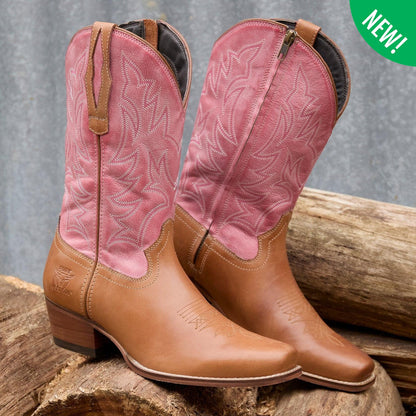 PURE WESTERN WOMENS PIONEER BOOTS-Ranges Country