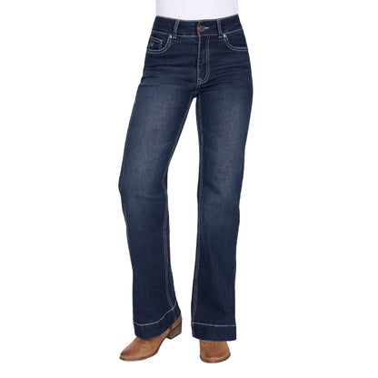PURE WESTERN WOMENS ROMY TROUSER JEANS 32in