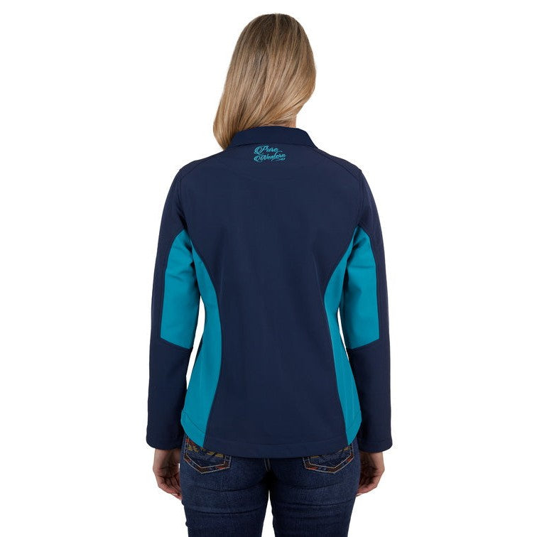 PURE WESTERN WOMENS TRACY SOFT SHELL JACKET