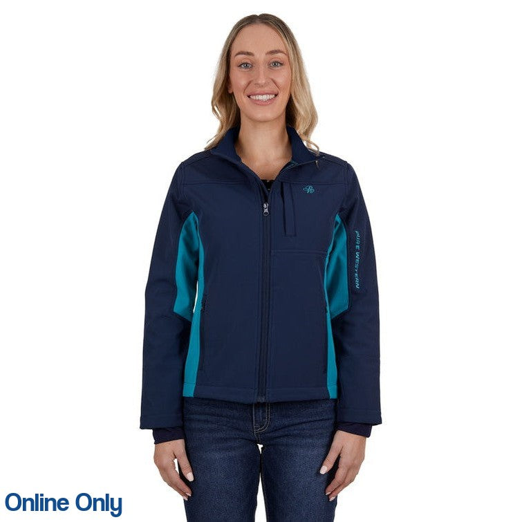PURE WESTERN WOMENS TRACY SOFT SHELL JACKET-Ranges Country