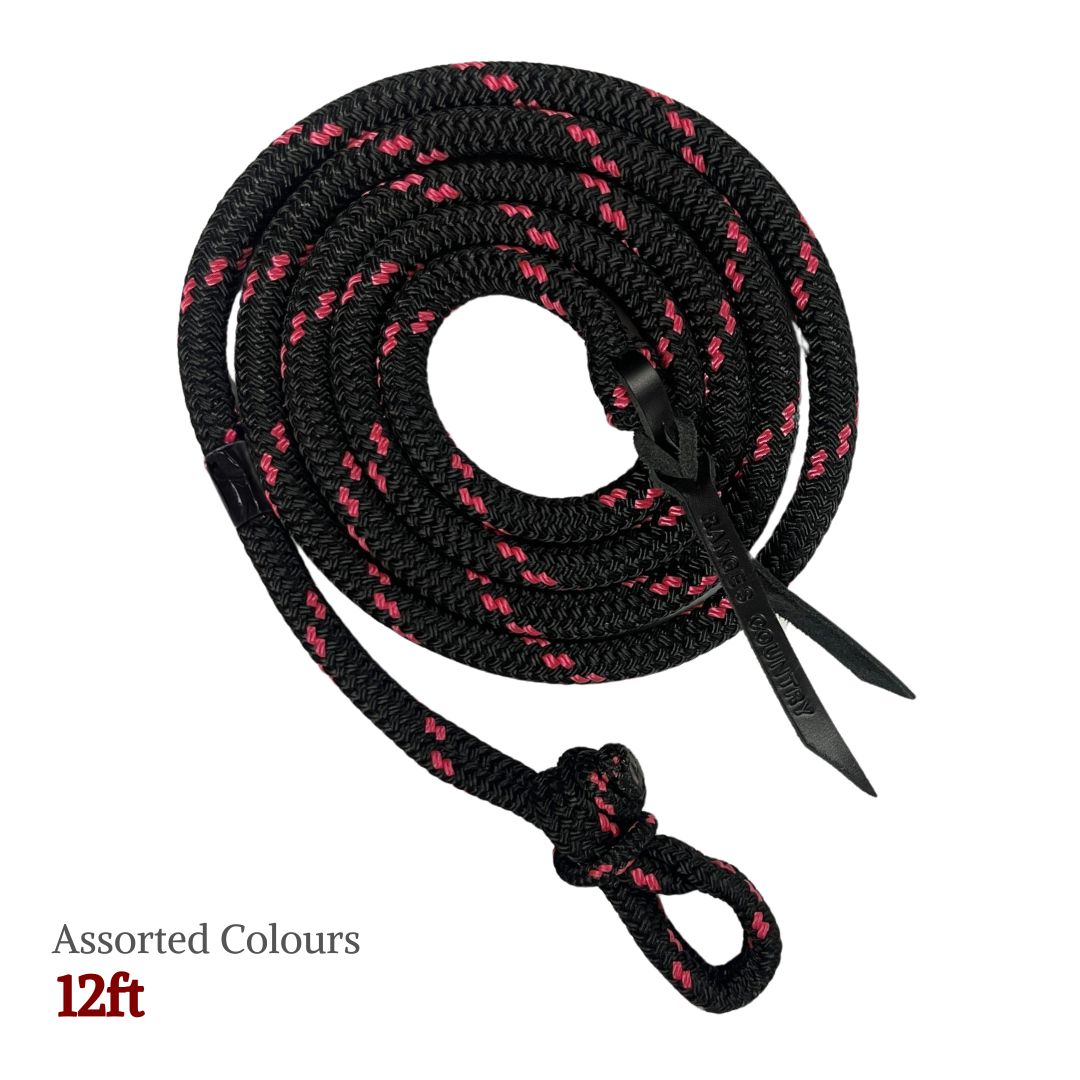 RANGES COUNTRY 14mm BUTTON KNOT LEAD 12ft-Ranges Country