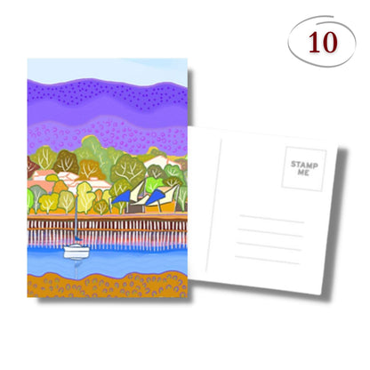 REDBANKS ART POST CARD