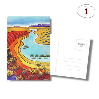 REDBANKS ART POST CARD