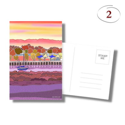 REDBANKS ART POST CARD