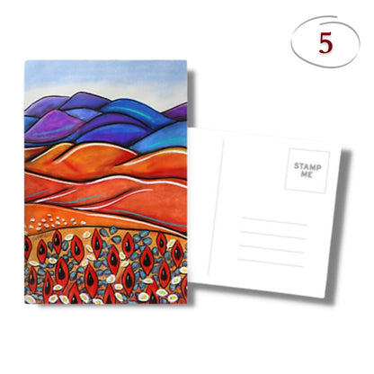 REDBANKS ART POST CARD