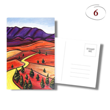 REDBANKS ART POST CARD
