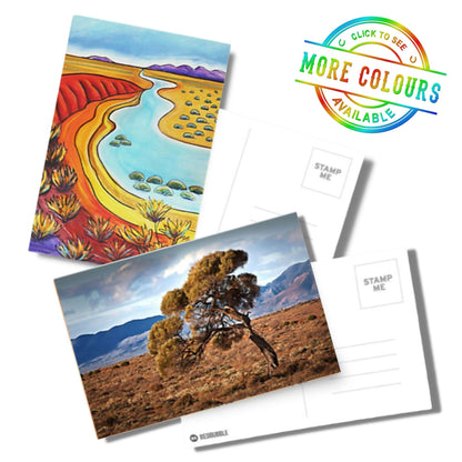 ART PRINTED POST CARD-Ranges Country