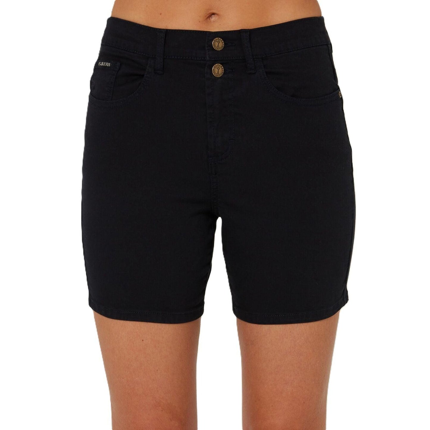 RITEMATE WOMENS MIA COTTON STRETCH SHORTS-Ranges Country