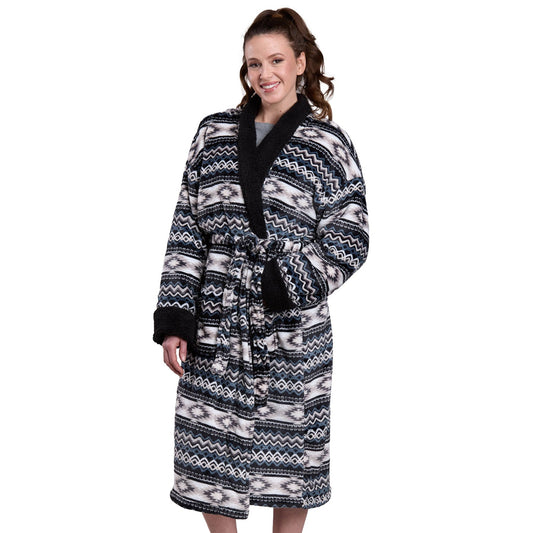 ROPER ADULTS FLEECE ROBE-Ranges Country