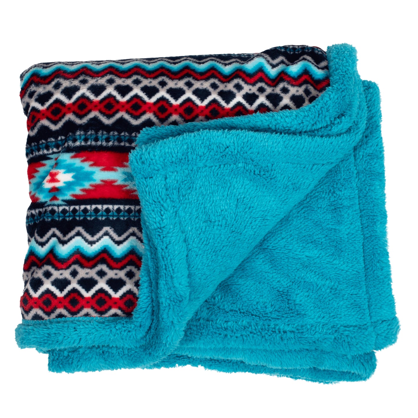 ROPER AZTEC FLEECE THROW BLANKET